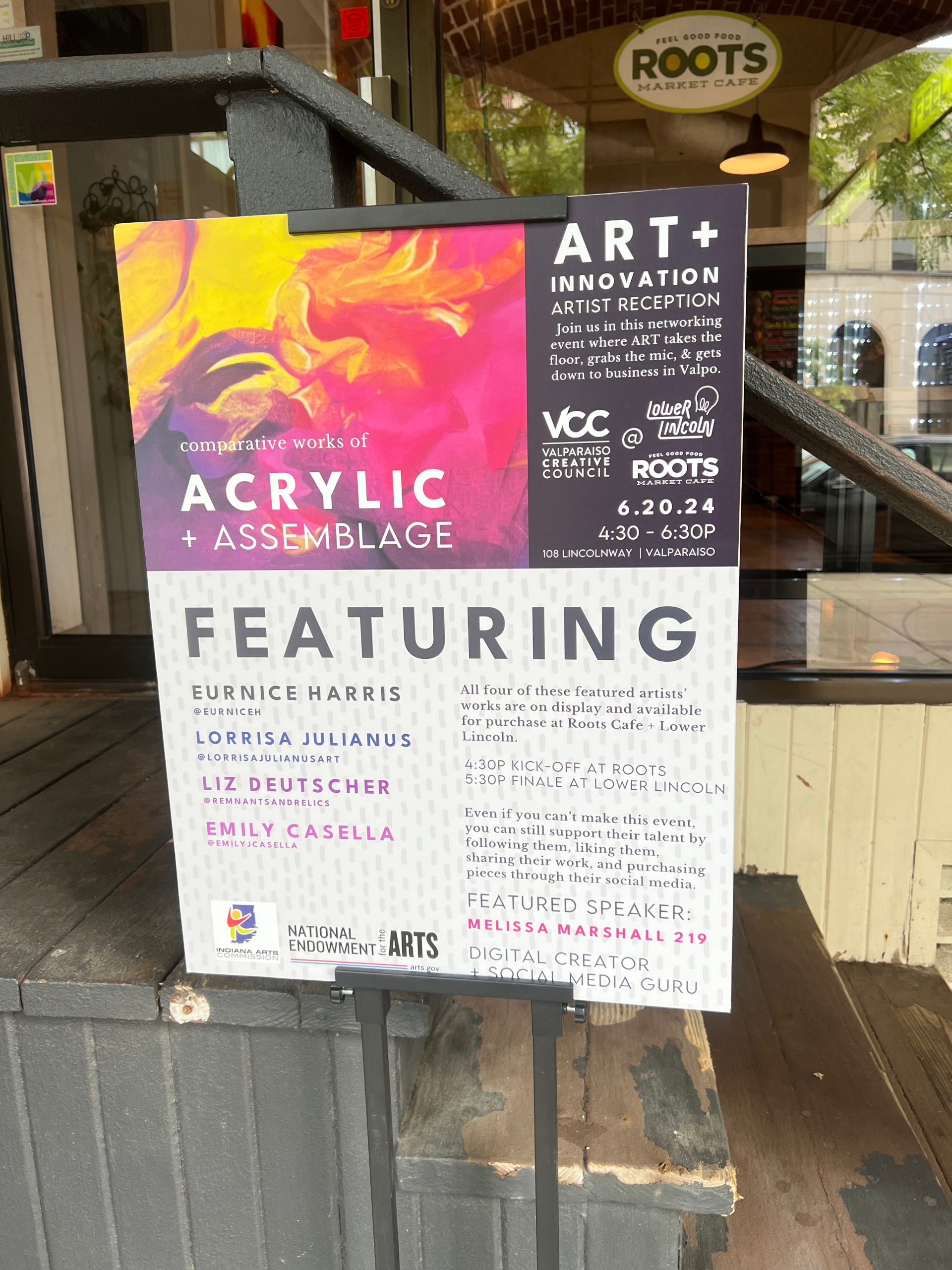 Art + Innovation event in Valparaiso, IN