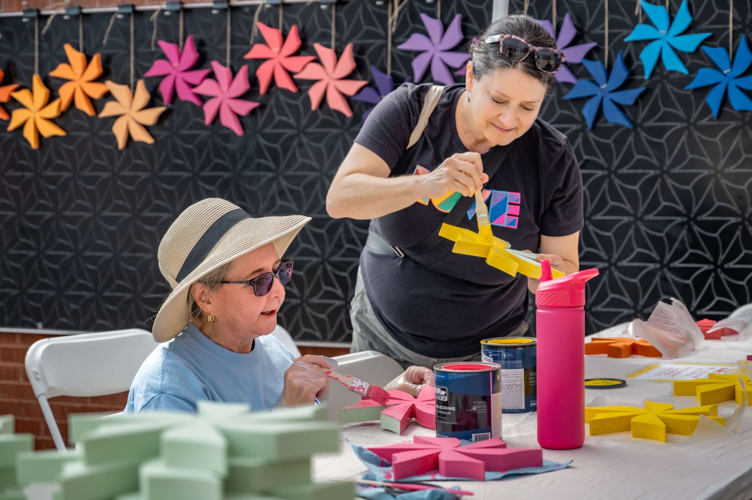 "Mural for ALL" Mural Walk 2025 Tri Kappa Interactive Mural