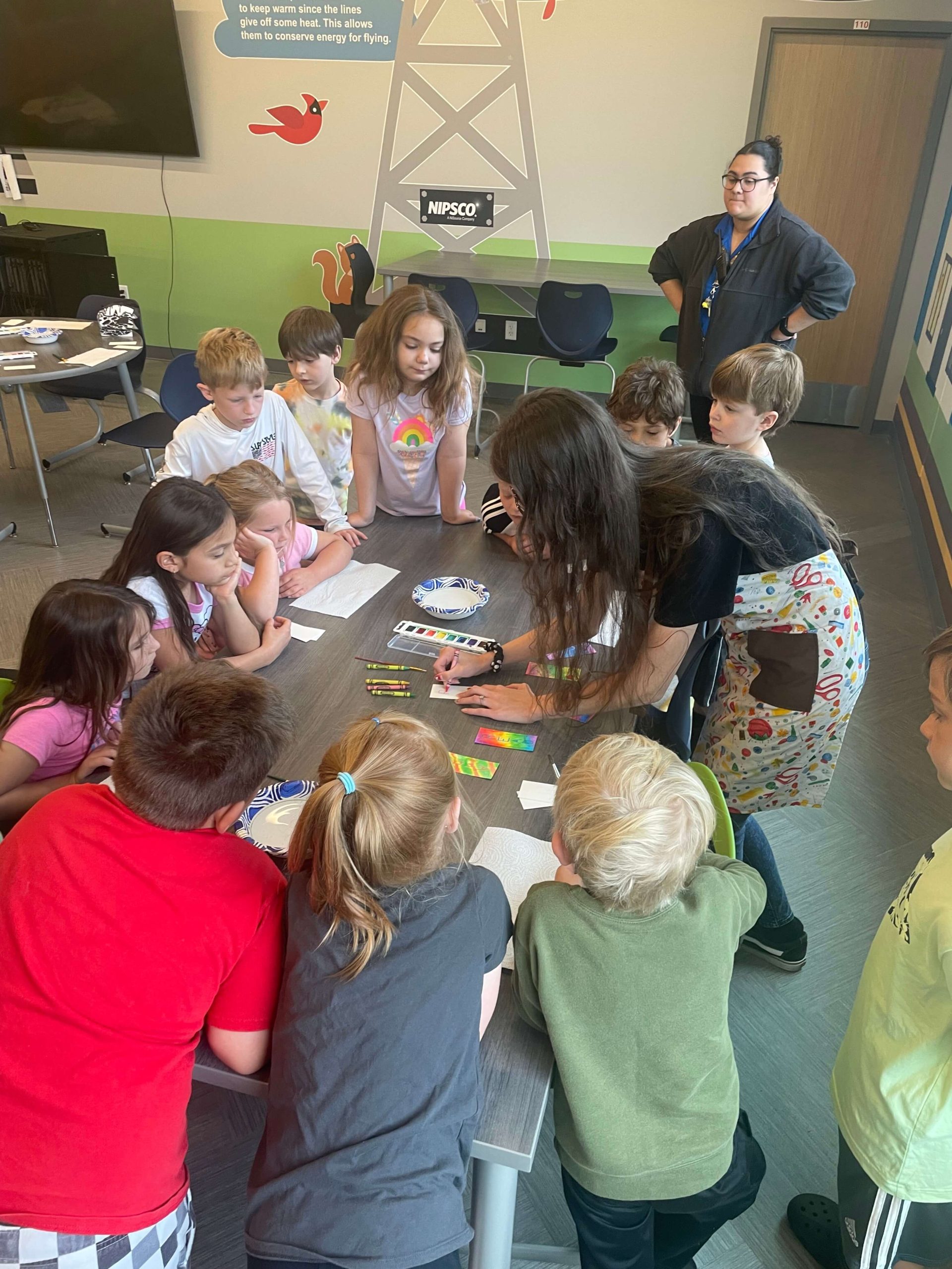 Kids attending Valpo Creates Camp 2025