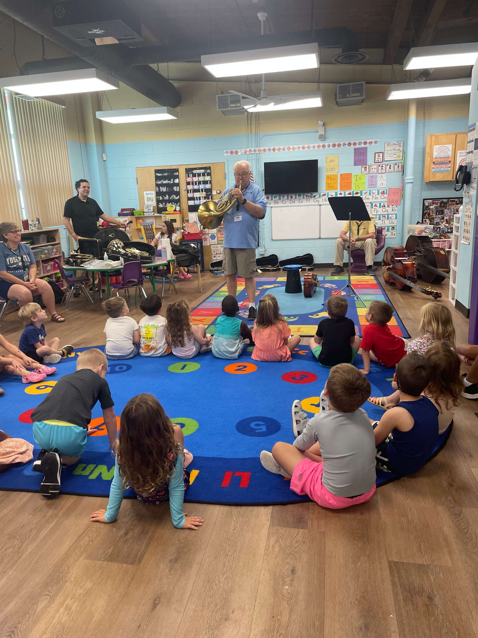Kids attending Valpo Creates Camp 2025