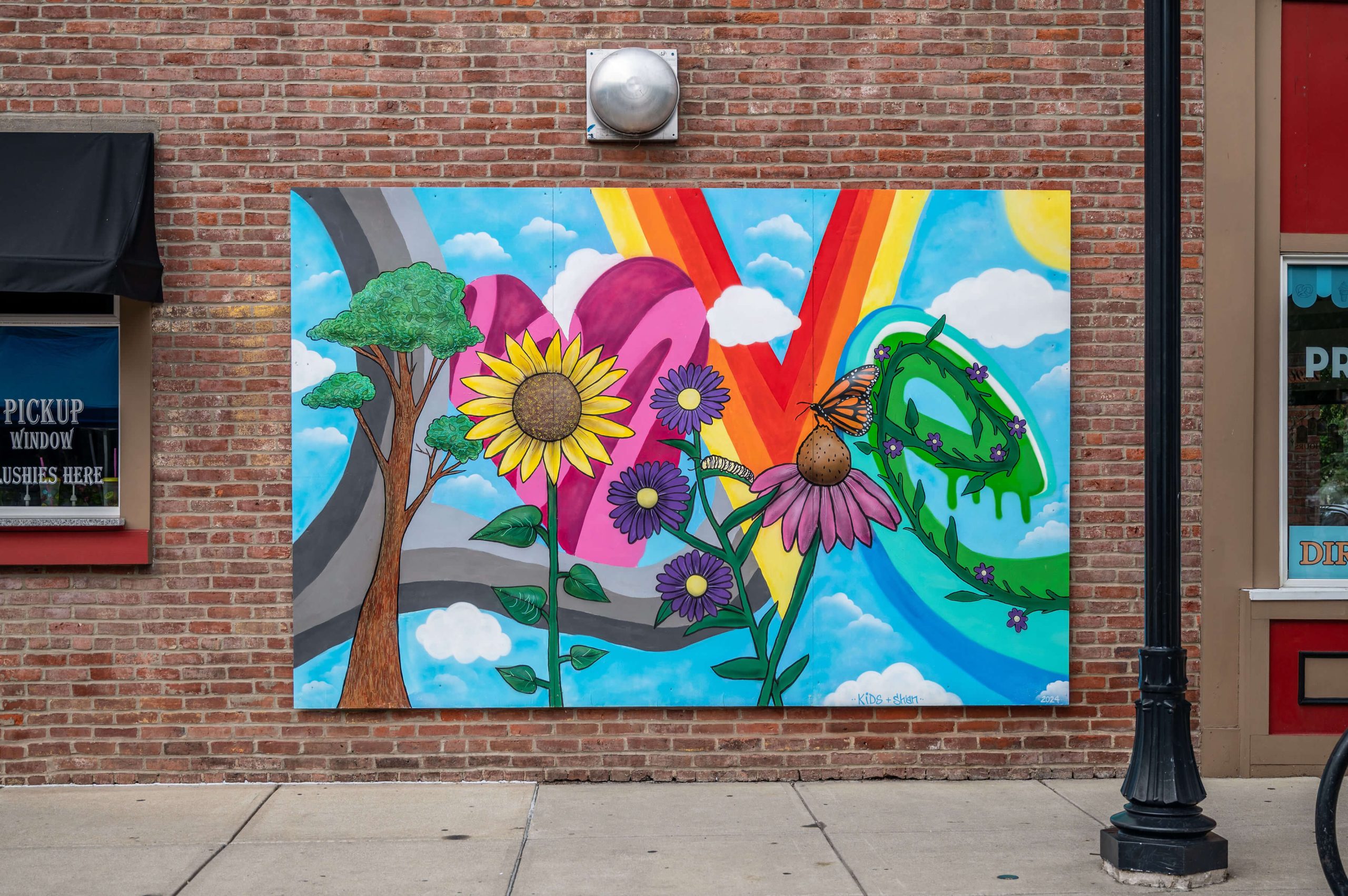Valpo Creates Kids Mural by Shannon "Shan" Barajas + Kids, 2024