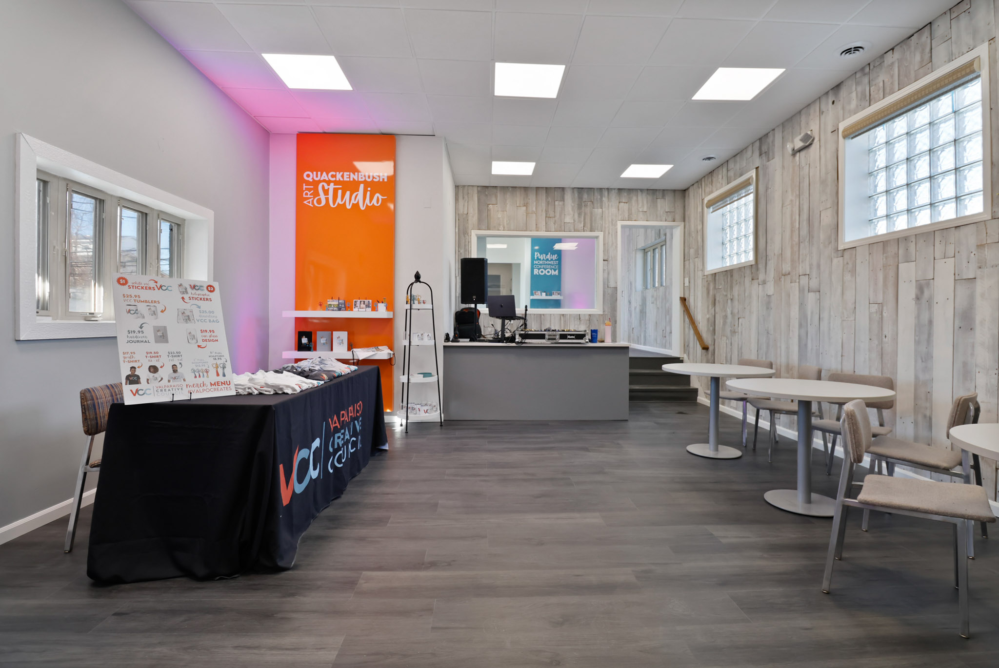 Inside the Valpo Creates Center