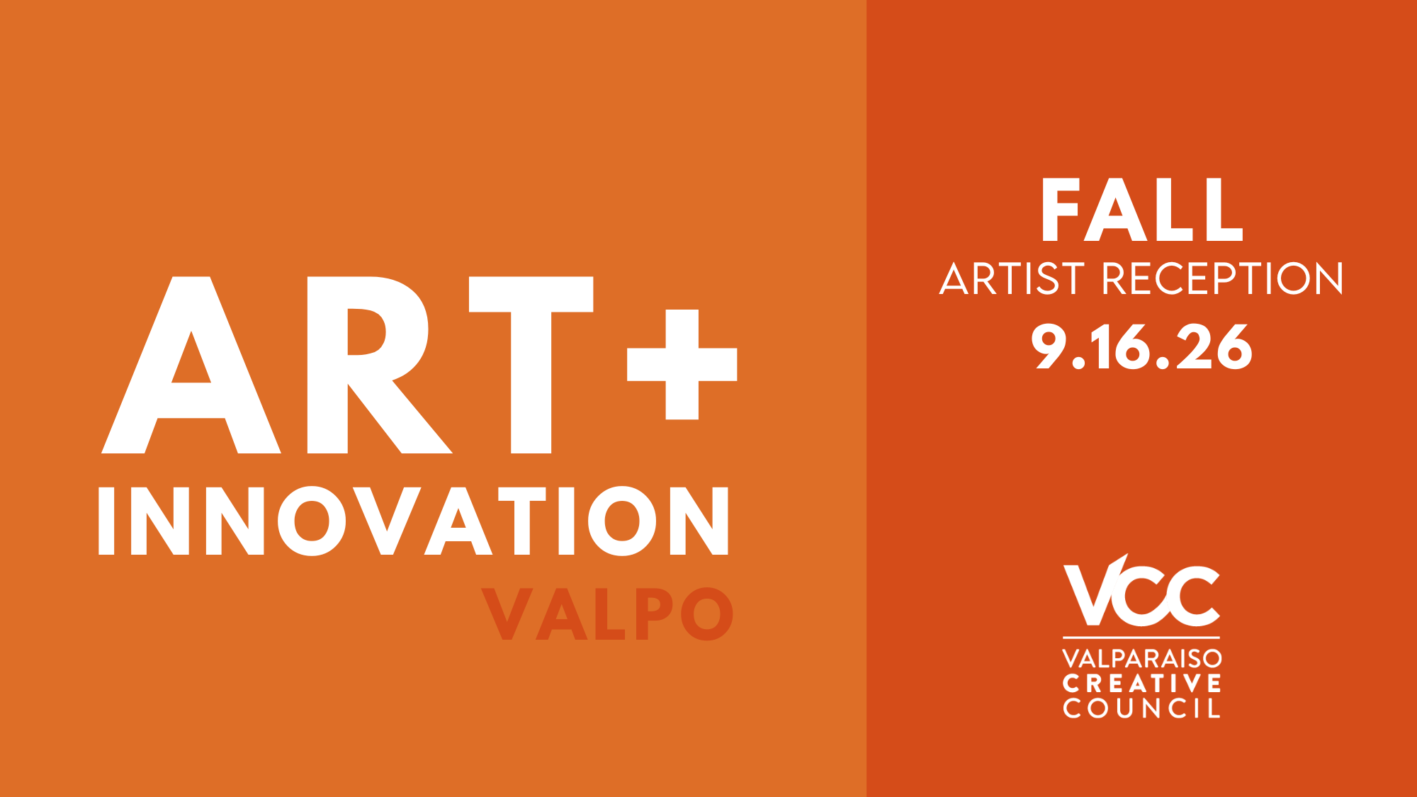 Art + Innovation 2026 Valpo Fall
