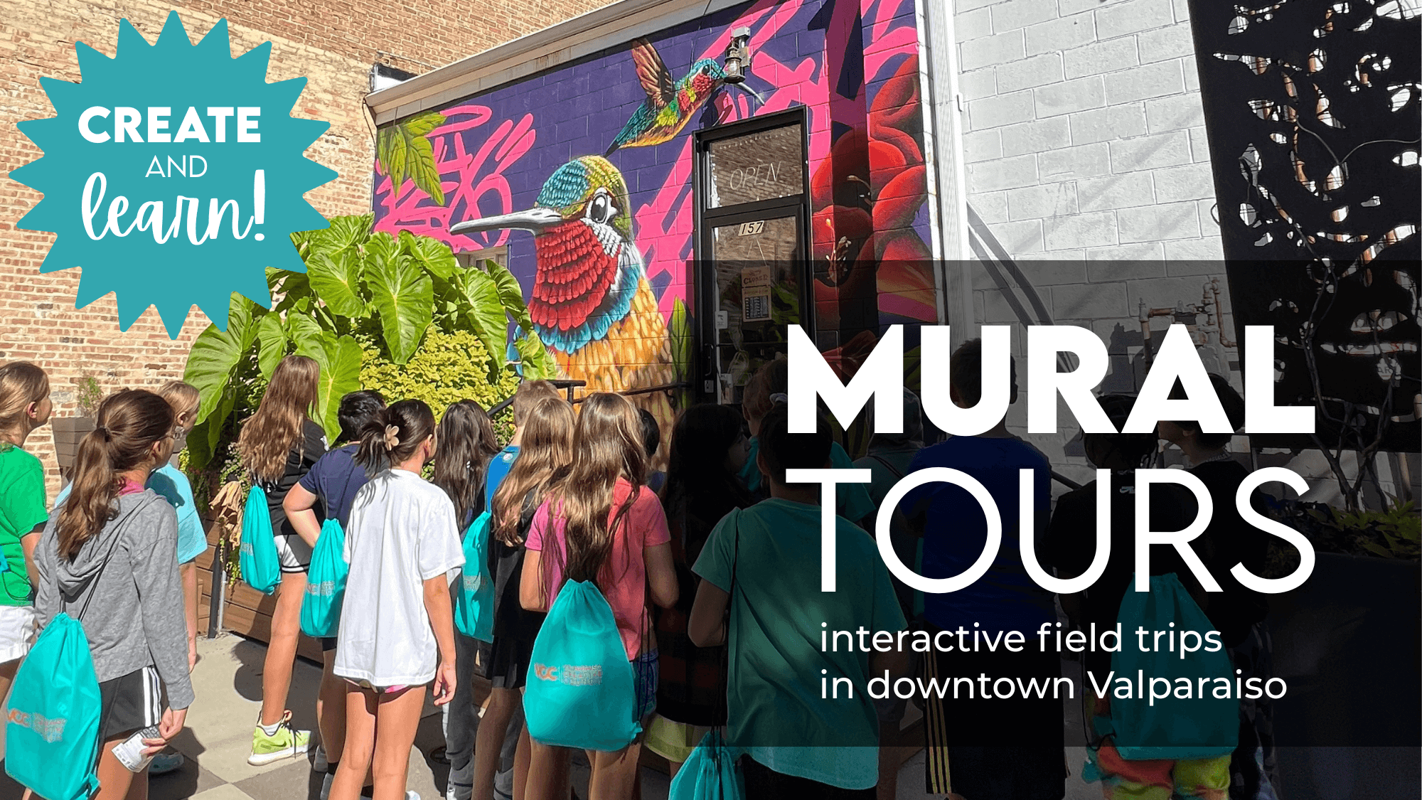 Mural Walk Tours Interactive Field Trips in Valparaiso, IN