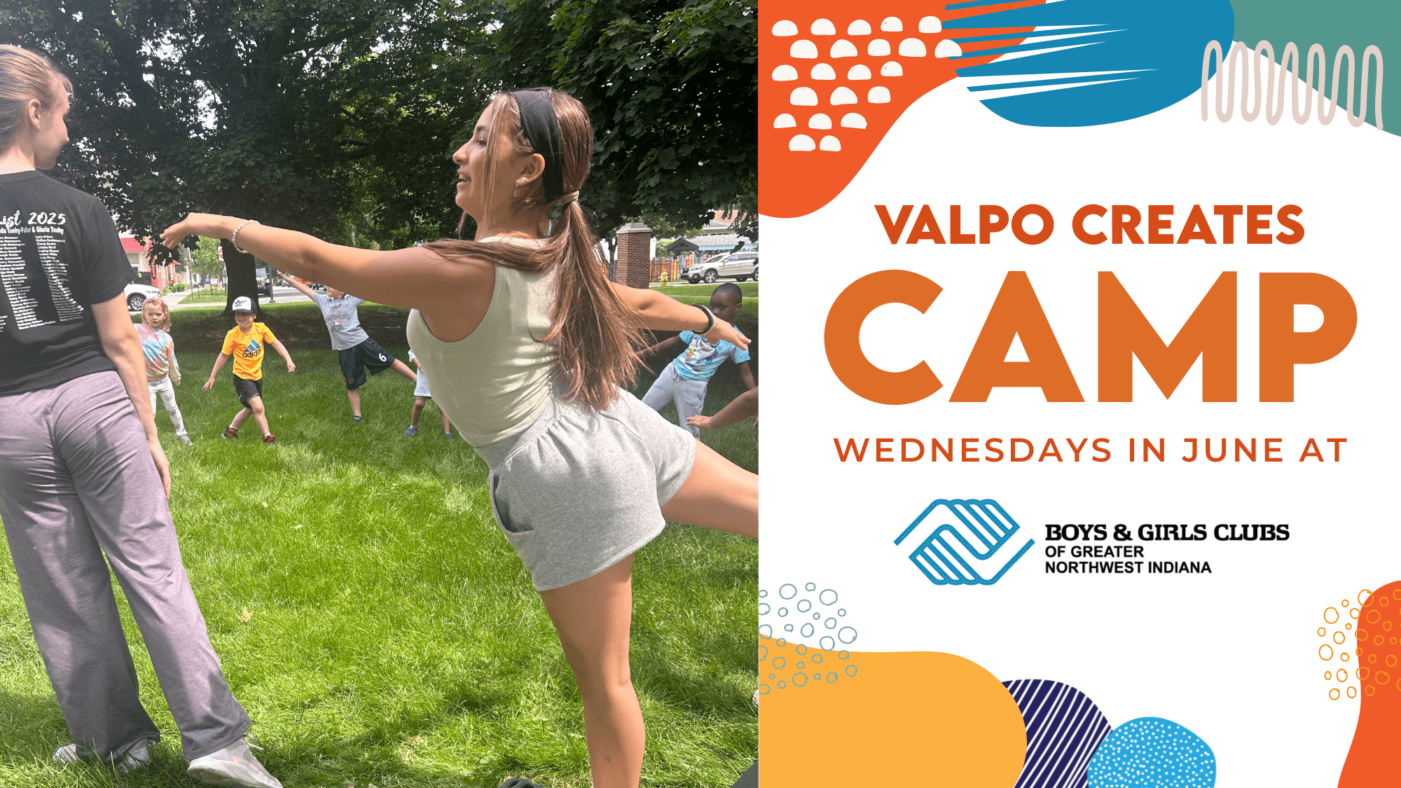 Valpo Creates Camp Summer 2026 at Boys and Girls Club