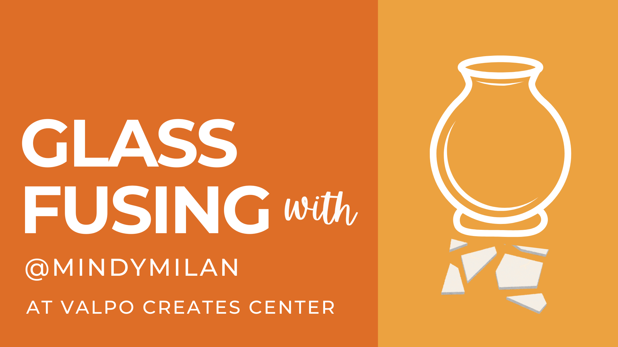 Glass Fusing Classes with Mindy at Valpo Creates Center in Valparaiso, IN