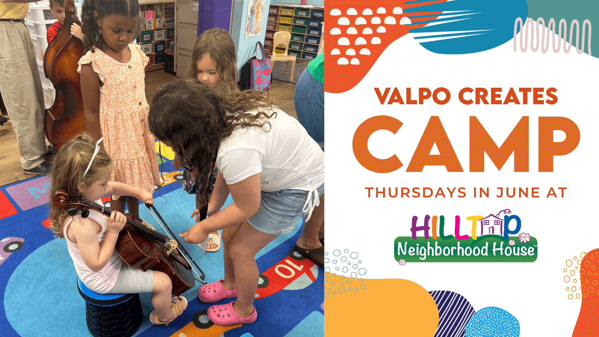 Valpo Creates Camp Summer 2026 at Hilltop