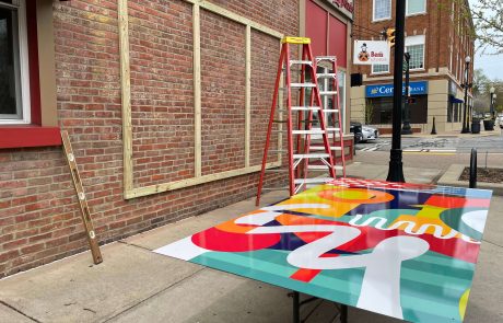 We ART Valpo mural – Valparaiso, IN by Jessica Corral, 2023. We ART Valpo mural - Valparaiso, IN by Jessica Corral, 2023.